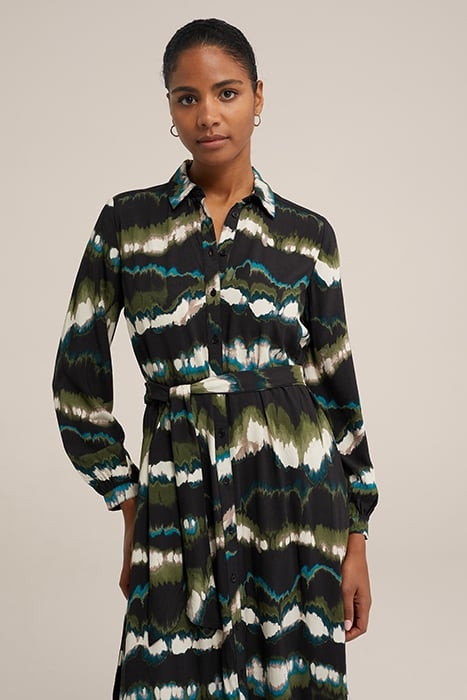 DRESS MID LENGTH MULTI-COLOURED 4