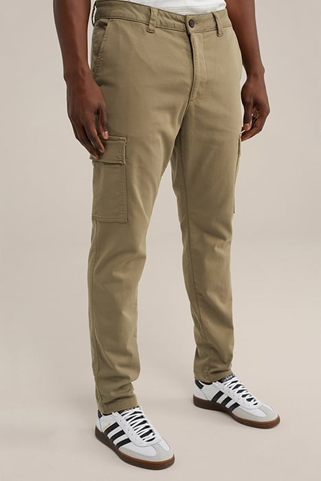 CARGO PANTS MOSS GREEN 1