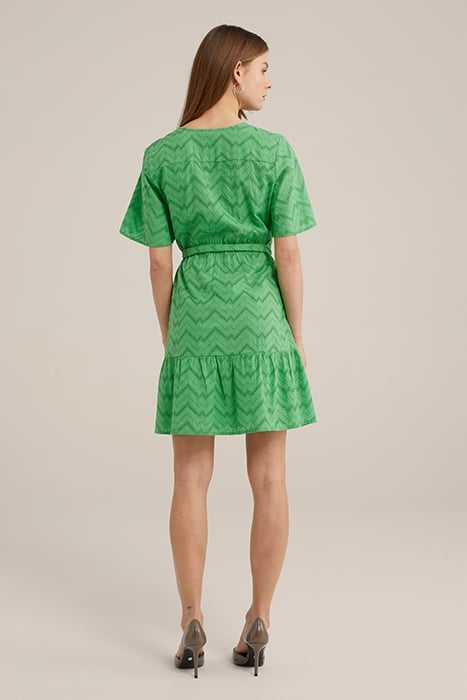 DRESS SHORT BRIGHT GREEN 3