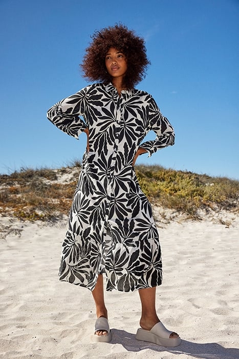 DRESS MID LENGTH BLACK 7