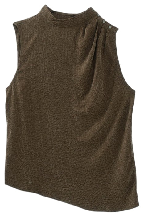 LICHEN ARMY VIBES MOTIF JACQUARD TOP LICHEN 4