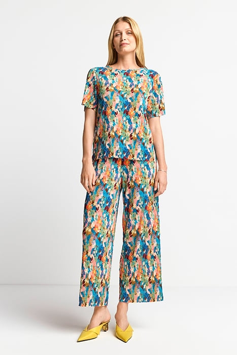 PRINTED CRINKLE PANTS RECYCLED ORIGINAL 2