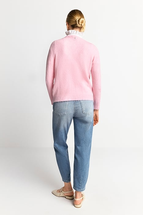 COZY CREW NECK RECYCLED ROSE SHADOW 3