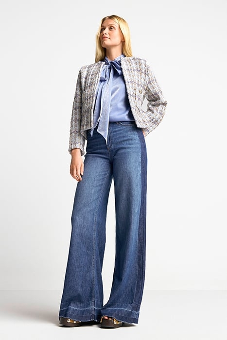 MARLENE DENIM SIDE STRIPE DENIM BLUE 2