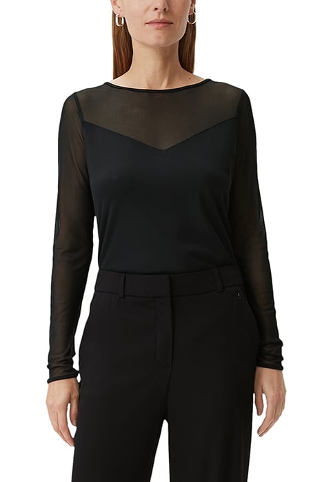 COMMA T-SHIRTS BLACK 1