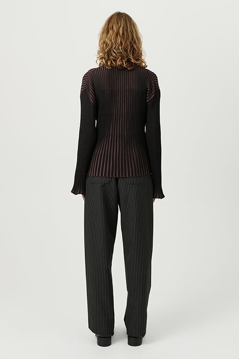 NIKA TOP BROWN MULTI 3