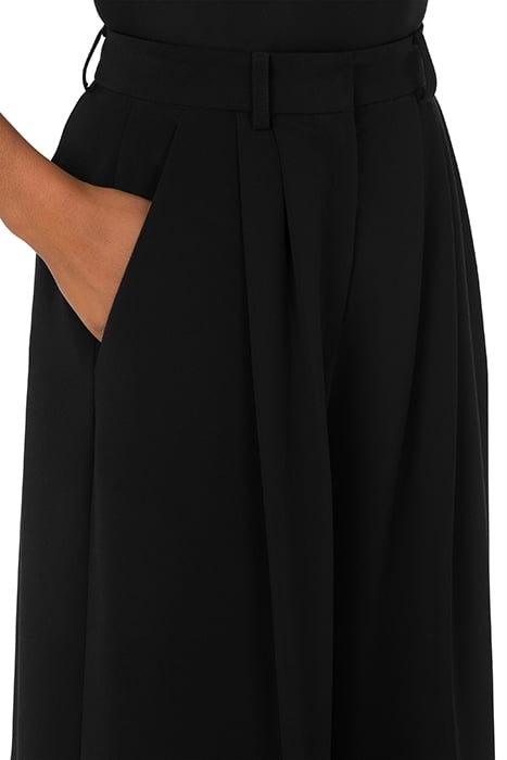 PALAZZO TROUSERS IN CREPE BLACK 4