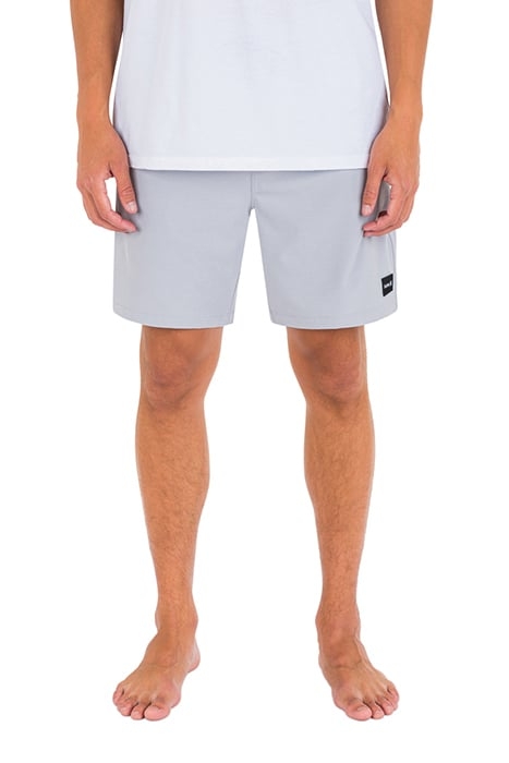 PHANTOM ZUMA II VOLLEY 18 SHORTS LIGHT STONE GREY 1