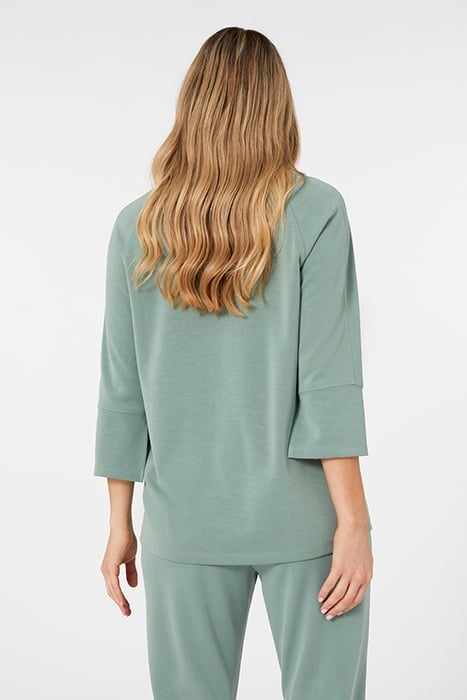 SOLID COLOUR SWEATSHIRT GREEN 2