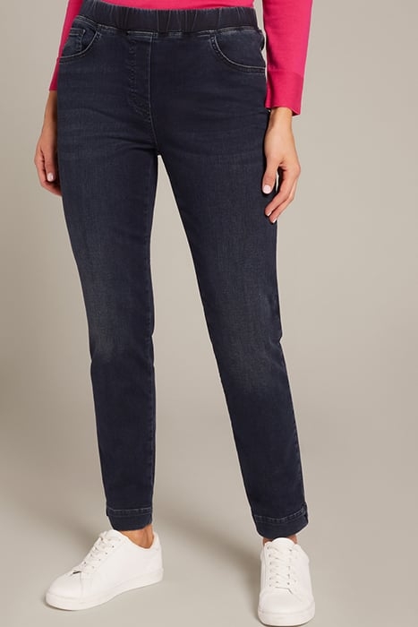 STRETCH DENIM JEGGINGS BLUE 1