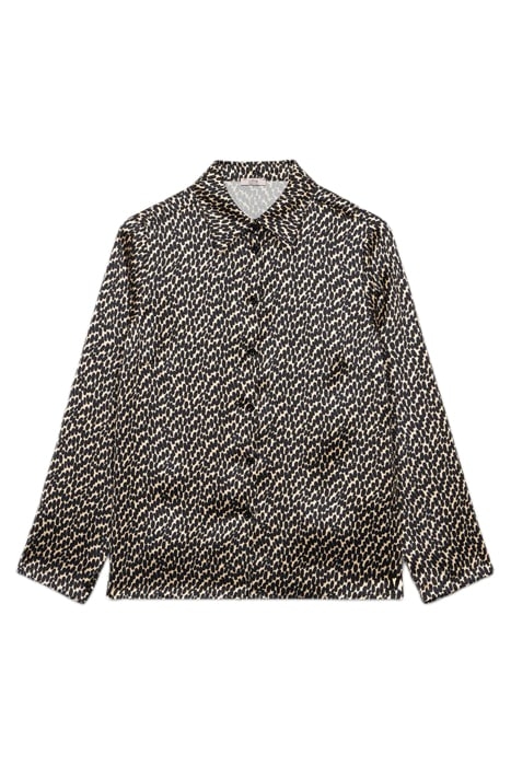 Patterned satin shirt 3