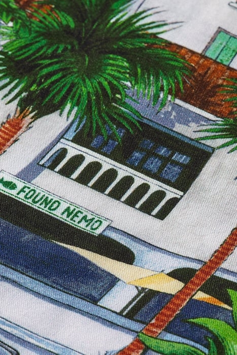 PLACED ARTWORK SHORT-SLEEVED SHIRT PLACED SCENERY 3