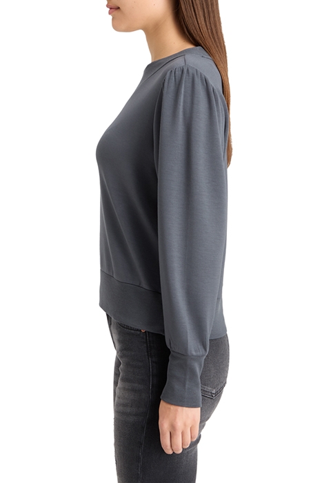 RUCHED YOKE SEAM MODAL SWEATSHIRT ANTRA 6