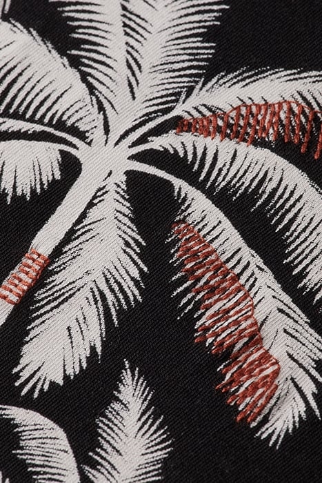 RELAXED FIT PRINT FRONT T-SHIRT EVENING BLACK 3