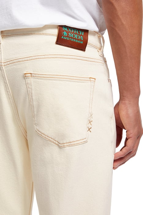 THE DROP REGULAR TAPER JEANS WHITEWASH 7