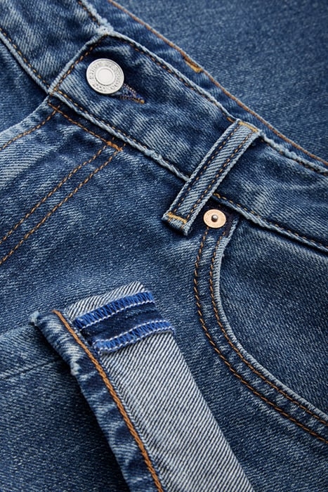 LIORA CROPPED ECO HOLO VINTAGE LIGHT BLUE 6