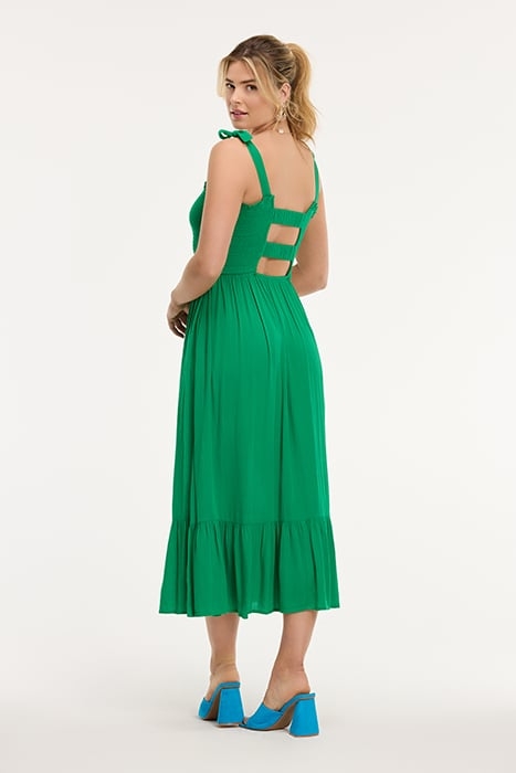 JOAN DRESS BASIL GREEN 2