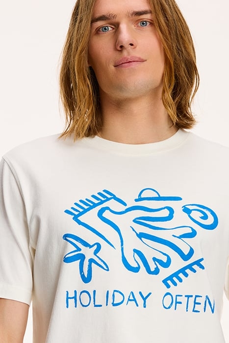 HOLIDAY OFTEN T-SHIRT JET STREAM WHITE 5