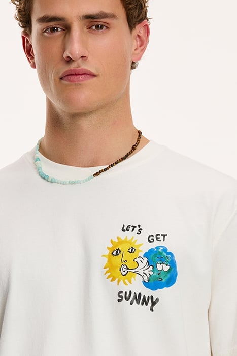 GET SUNNY T-SHIRT JET STREAM WHITE 6
