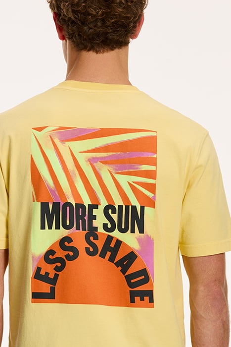 MORE SUN LESS SHADE T-SHIRT SPRING YELLOW 7