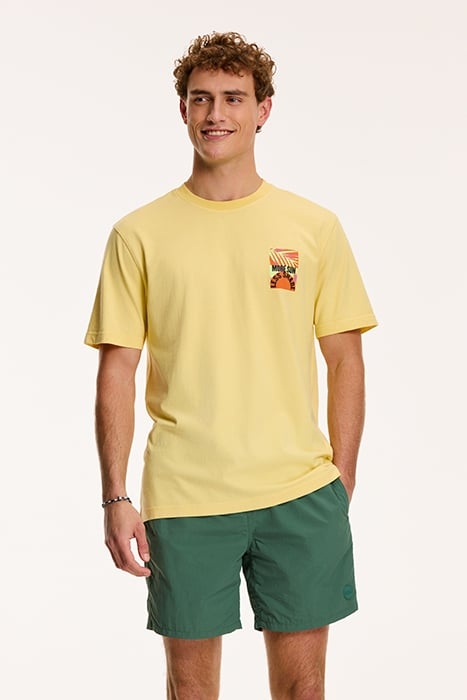 MORE SUN LESS SHADE T-SHIRT SPRING YELLOW 1
