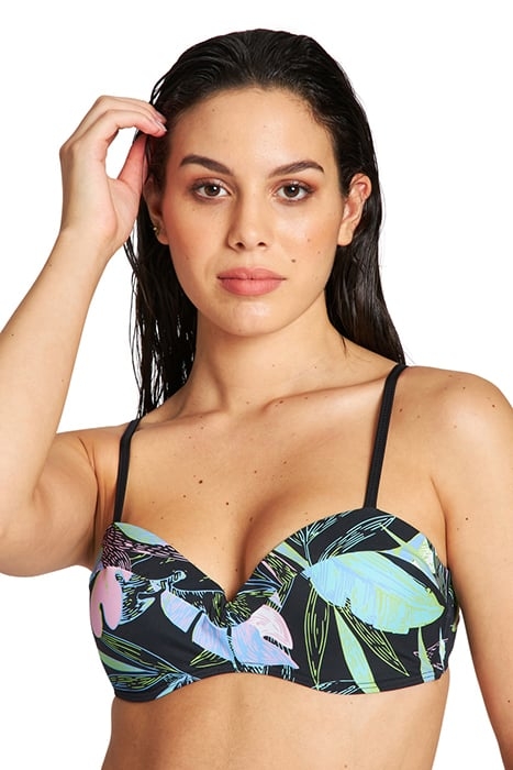 W CECILIA TWO PIECES BLACK MULTI-BLACK 5