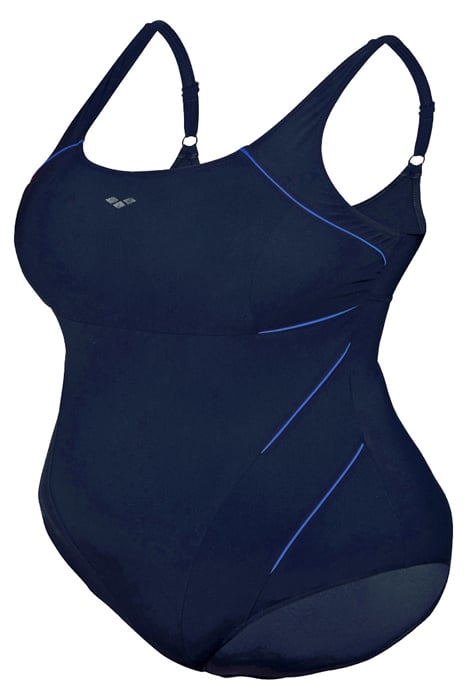 W JEWEL ONE PIECE PLUS NAVY-BRIGHT BLUE 5