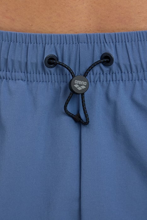 MEN'S ARENA EVO BEACH SHORT SOLID GREY BLUE 6