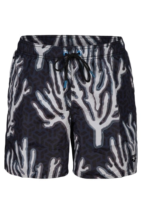 MEN'S BEACH BOXER PLACED DEEP SEA -ASPHALT 4