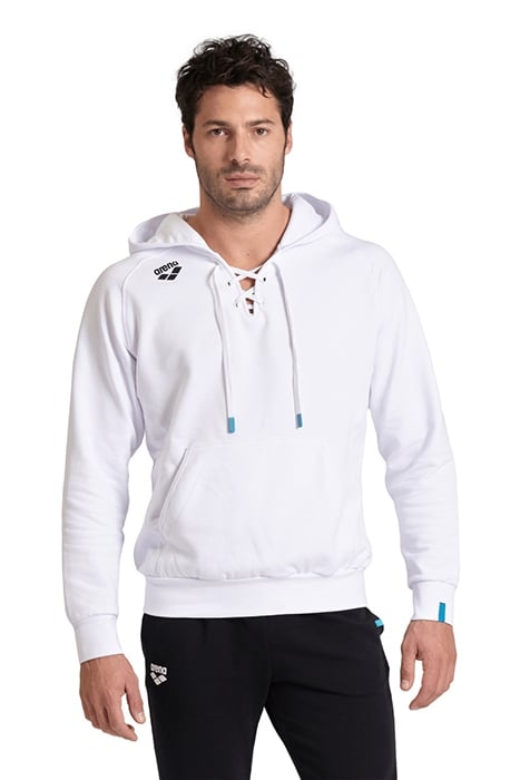 TEAM HOODED SWEAT LACED WHITE-LACE 2