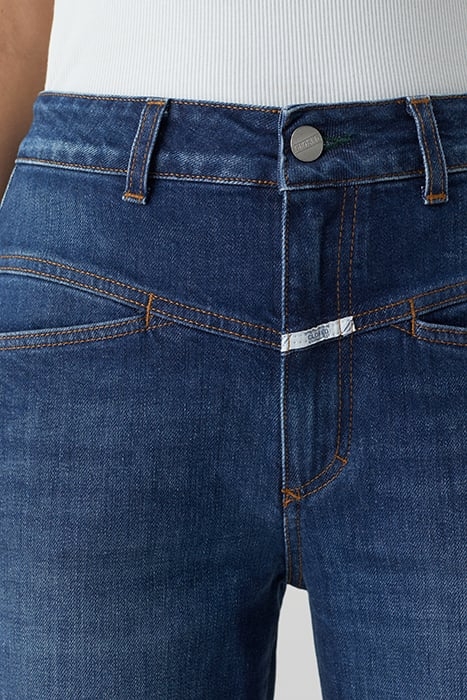 PEDAL PUSHER JEANS DARK BLUE 6