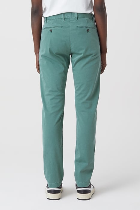 CLIFTON SLIM PANTS DARK JADE 2
