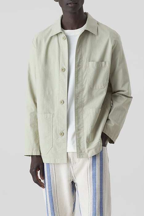 WORKER JACKET LIGHT MOSS GREEN 1