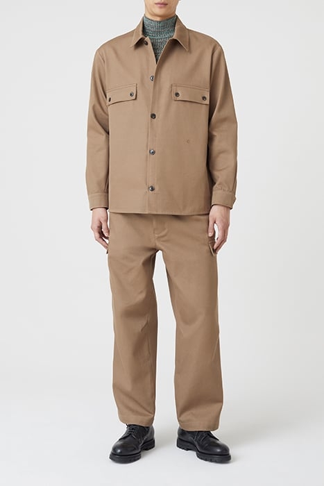 RELAXED SHIRT BROWN SUGAR 3