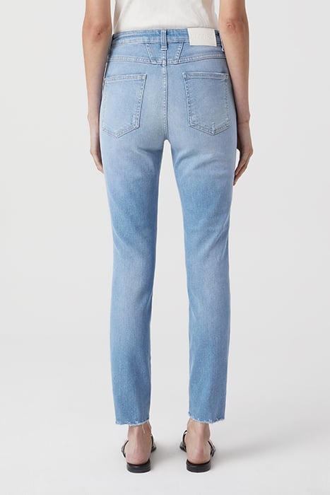 SKINNY PUSHER JEANS MID BLUE 2