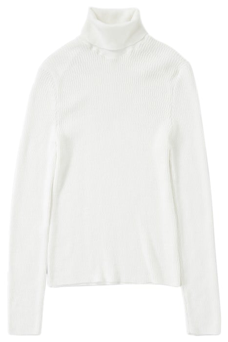 TURTLE NECK LONG SLEEVE IVORY 4