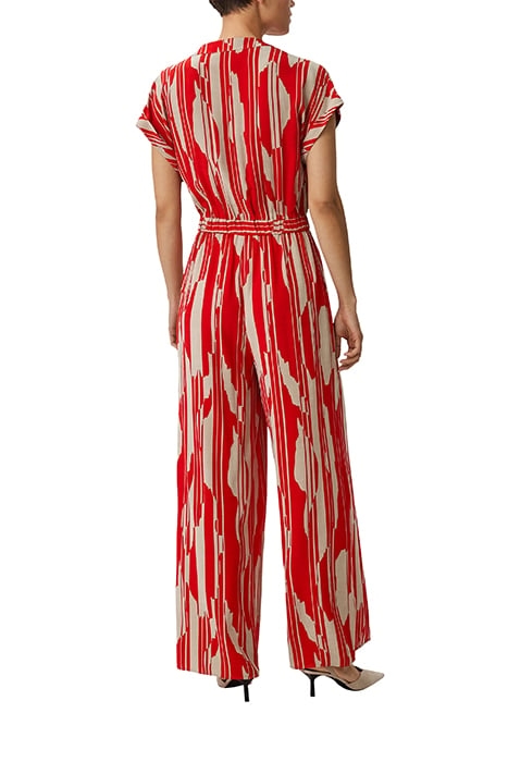 COMMA JUMPSUITE RED 2