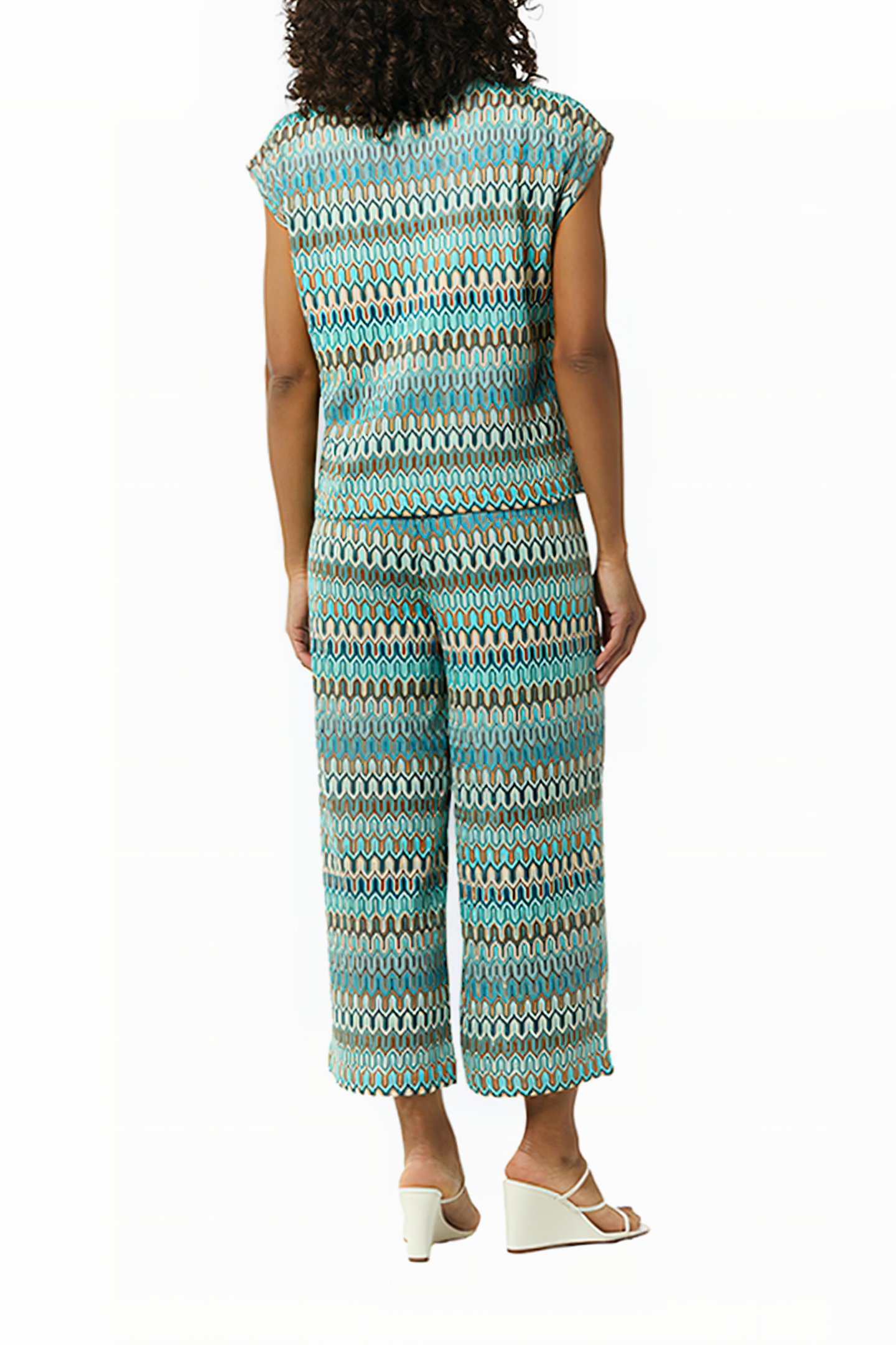 COMMA T-SHIRTS BLUE GREEN 2