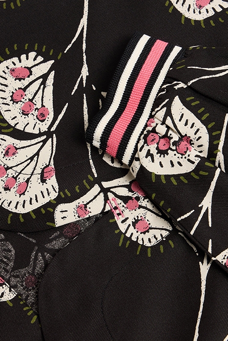 IRIS ECO VERO TOP BLACK PRINTED 4