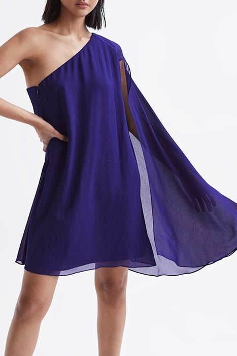FLEUR-SHEER DRESS PURPLE 1