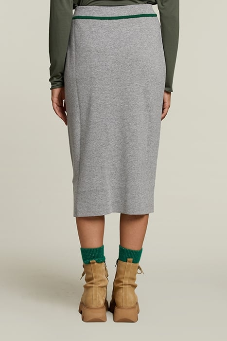 GREY MIDI SKIRT 2