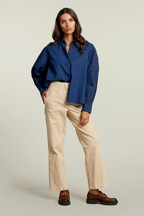 BLUE BLOUSE WITH BUTTONS 3