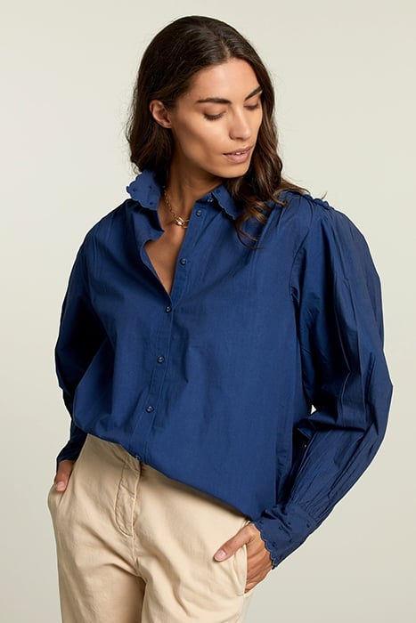 BLUE BLOUSE WITH BUTTONS 1