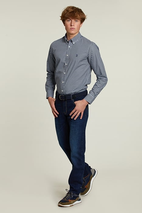 CUSTOM FIT CHECKED SHIRT MULTI 3