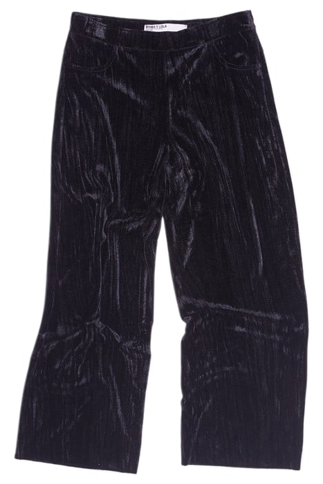 BLACK VELVET TROUSERS 3