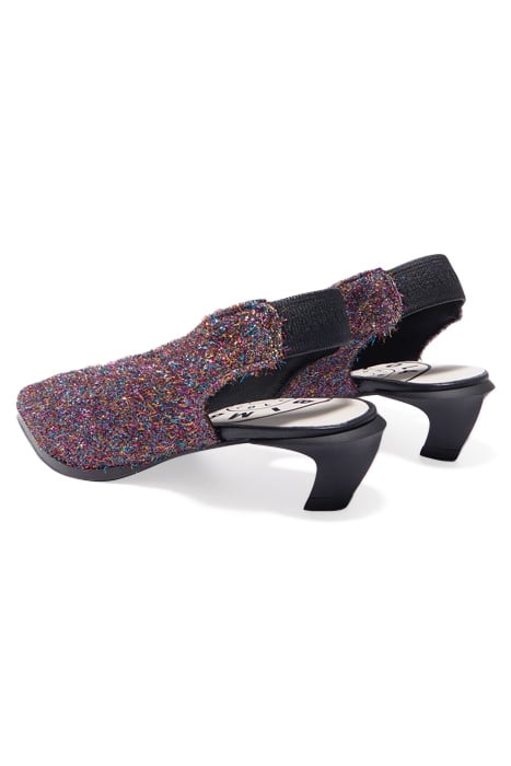 MULTICOLOR TINSEL COURT SHOE 4