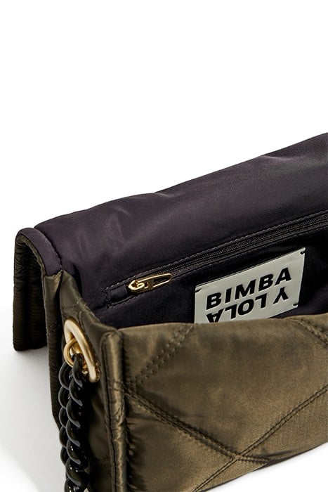 S GREEN PADDED CROSSBODY BAG 3