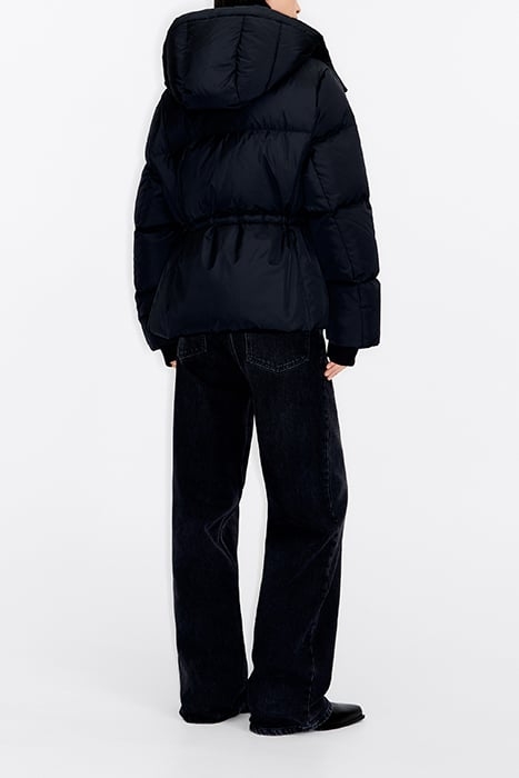 SHORT BLACK DOWN PUFFER JACKET 2
