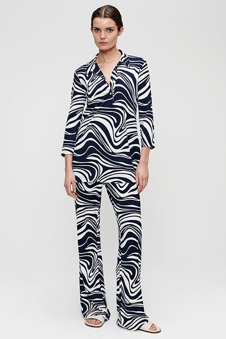 TUNIC POLO TOP MIDNIGHT BLUE 2