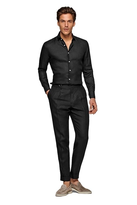 BLACK SLIM FIT SHIRT 3